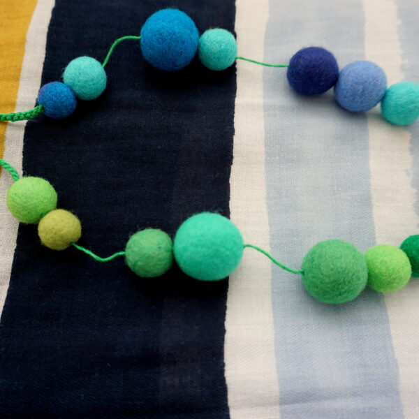 Colier Verde Azzurro